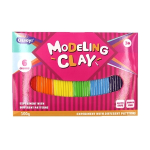 Пластилін, 6 кольорів, 100 г Modeling Clay 8020 755937 Josef Otten