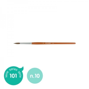 80310 Пензлик коза кругла  TM MILAN СЕРІЯ 101 №10 (мин УП) (1)