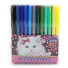 Фломастери 24 кольори Котик 828-24LB 752817 Josef Otten