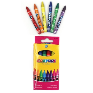 Олівці воскові, 6 кольорів Crayons 8496-6 754012 Josef Otten
