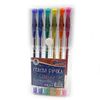 Набір гелевих ручок 0.5 мм 6 кольорів глітер Josef Otten 888G-6