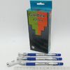 Ручка масляная синяя 0.7 мм с резиновым держателем Ezi GRIP Goldex 892