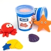 Тесто для лепки, 5 цветов, 142 г Glitter Soft Dough 913505G 749003 Milan