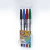 Набір кулькових ручок 1.0 мм 4 кольори Beifa AA927-4