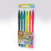 Набір кулькових ручок 1.0 мм 6 кольорів Neon color Beifa AA934-6U