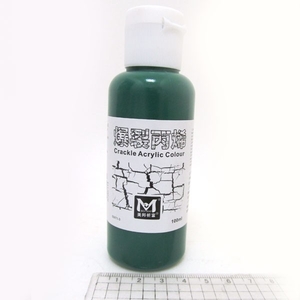 000AMCA100-009 Фабра акрилова для кракелюра зелена 100ml (18)