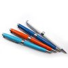 Ручка шариковая автоматическая поворотная металлическая синяя 0.7 мм Baixin BP-949