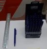 Ручка масляна автоматична синя 0.7 мм з гумовим тримачем Sunrise Vinson Р12
