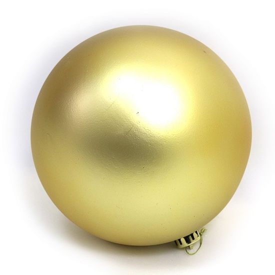 Большой новогодний шар матовый GOLD размер 25 см Josef Otten DSCN0980-25G Большой новогодний шар матовый GOLD размер 25 см Josef Otten DSCN0980-25G