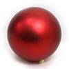 Велика новорічна куля матова RED розмір 25 см Josef Otten DSCN0980-25R
