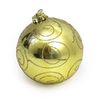 Большой новогодний шар Узор цвет: золото, размер 12 см Josef Otten DSCN0982-12