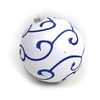 Большой новогодний шар Узор цвет: синий, размер 15 см Josef Otten DSCN0983-15