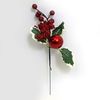 Новогоднее декоративное украшение Ветка рябины размер 26 см Josef Otten DSCN1032