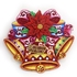 Плакат, 35х38 см Колокольчик с бантом 9841 742578 Josef Otten