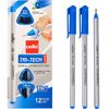 Ручка шариковая синяя 1.0 мм треугольный корпус Tri-Tech Cello CL-1003