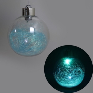 Ялинкова куля з LED-підсвіткою, розмір 10 см Ниточки DSCN9975-10 742322 Josef Otten