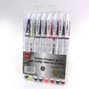 Набор гелевых ручек 0.5 мм 8 цветов с резиновым держателем Ellot ET-801-8
