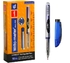 Ручка шариковая синяя 0,5 мм, 10 км Writo-meter Ellott-8048 Ellott