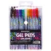 Набір гелевих ручок, 10 кольорів 0,5 мм Glitter pens F1233-10 754275 Josef Otten