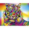 Алмазная мозаика, 30х40 см Цветной тигр GLD60147_B 754673 Josef Otten