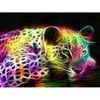Алмазная мозаика, 30х40 см Цветной леопард GLD60258 - GB71107 751680 Josef Otten