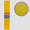 Бумага гофрированная темно-желтого цвета 55%, размер 50х200 см Josef Otten KR55-8046 (10/200)