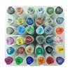 Набір скетч-маркерів, 36 кольорів. з круглим та скошеним наконечником Marker M6113-36 Aodemei