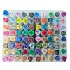 Набір скетч-маркерів, 80 кольорів, з круглим та скошеним наконечником Marker M6113-80 Aodemei