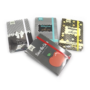 Блокнот А6, 96 сторінок в лінію, тверда обкладинка, мікс Notebook NA696097 755664 Josef Otten