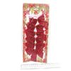 Новорічна прикраса Бантик Розмір 8 см. Колір червоний, з візерунком Josef Otten NY-DSCN7339