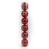Набір з 6 глянцевих та з блискітками новорічних куль Red , діаметр 7 см, у тубусі Josef Otten NY7180-7