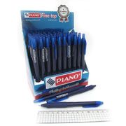 Ручка масляная автоматическая синяя 0.7 мм Piano PT-301