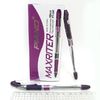 Ручка масляна фіолетова 0.7 мм з гумовим тримачем Maxriter Piano PT-335