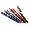 Ручка капилярная металлическая синяя 0.7 мм Baixin RP 988M