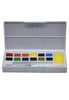 Набір акварельних фарб, 12 кольорів, з пензликом, у пластиковому пеналі SDW12 756062 Art Nation