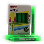 Маркер текстовый флуоресцентный Luxor Gloliter  1-3,5 мм, зеленый 4132T (10/100/800)