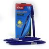 Ручка масляна автоматична синя 0.5 мм з прогумованим корпусом Beifa TB139400