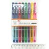 Набір кулькових ручок 1.0 мм 
з гумовим тримачем 8 кольорів Tianjiao TY501P-8