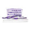 Ручка гелева фіолетова 0.5 мм з гумовим тримачем Tianjiao TZ501B