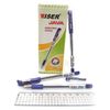 Ручка масляная фиолетовая 0.7 мм с резиновым держателем Java Wiser