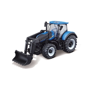Іграшкова машинка 1:32, в коробці 7х2010 см Трактор New Holland T7.315 з фронтальним навантажувачем, серія Farm 18-31632 Bburago