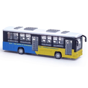 Іграшкова автомодель, розмір 3х12х3 см, в коробці 4х13х6 см Автобус Київ S2 250418CGO TechnoDrive