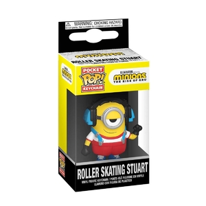 Игровая фигурка на клипсе, размер 3,8 см, в коробке 4х4х7 см Стюарт на роликах, серия Minions 47797 Funko POP!
