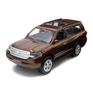 Автомодель металева, розмір 4х10х3 см, в коробці 4х11х4 см Toyota Land Cruiser KM250420 TechnoDrive