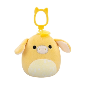 Мягкая игрушка-брелок, на клипсе, размер 9 см Осел Гевин, серия Easter SQCP00461 Squishmallows