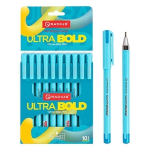Ручка кулькова синя 1 мм ULTRA BOLD Radius