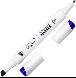 Скетч маркер Ultramarine B118, двусторонній Raffine 7800-6CB--B-118 Marco