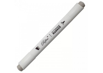 Скетч маркер Warm grey 3 WG03, двусторонний Raffine 7800-6CB-WG-03 Marco