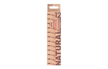 Олівець чорнографітний НВ, 12 шт Natural - Cedarlite 6000-12 Marco
