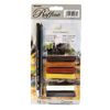 Набір для графіки: чорнографітний олівець, вугільний олівець, пастель 6 кольорів Raffine 7991-BL Marco